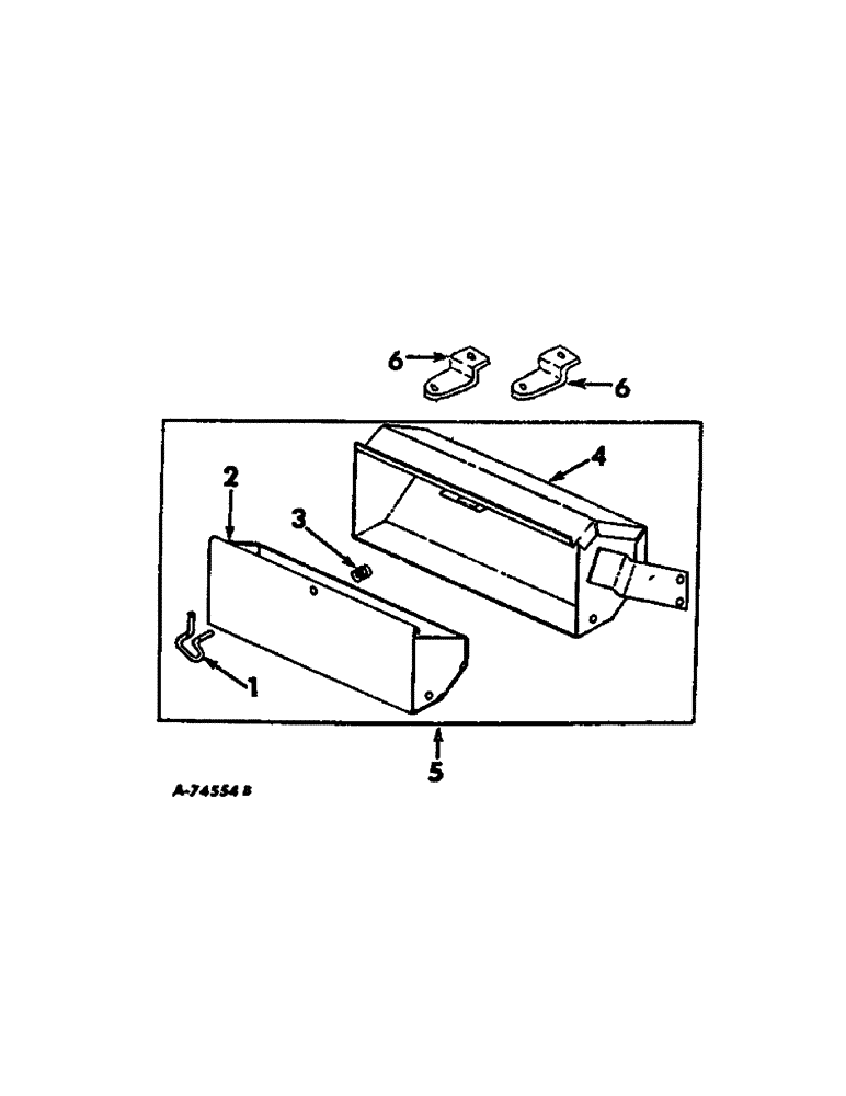 Схема запчастей Case IH 21026 - (02-02) - MISCELLANEOUS, TOOL BOX Accessories & Attachments / Miscellaneous