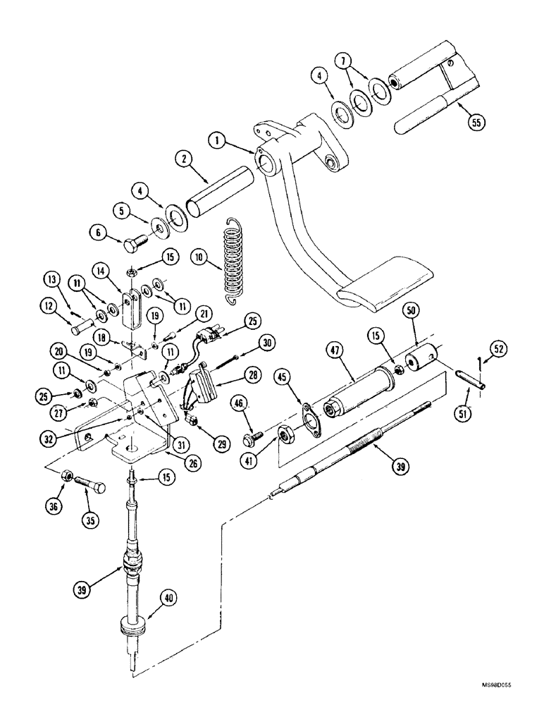 Схема запчастей Case IH 9350 - (6-114) - TRANSMISSION CLUTCH CONTROL (06) - POWER TRAIN