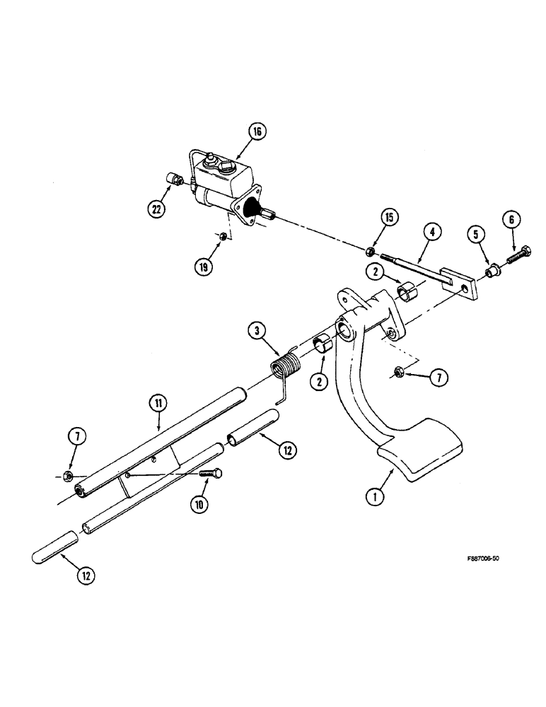 Схема запчастей Case IH STEIGER - (7-02) - BRAKE CONTROLS (07) - BRAKES