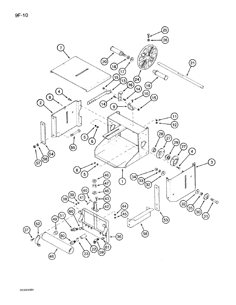 Схема запчастей Case IH 950 - (9F-10) - LIQUID FERTILIZER SQUEEZE PUMP ASSEMBLY (09) - CHASSIS/ATTACHMENTS