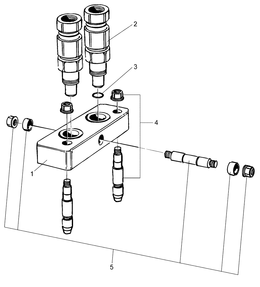 Схема запчастей Case IH LX720 - (35.310.AP[01]) - COUPLER - IMPLEMENT (35) - HYDRAULIC SYSTEMS