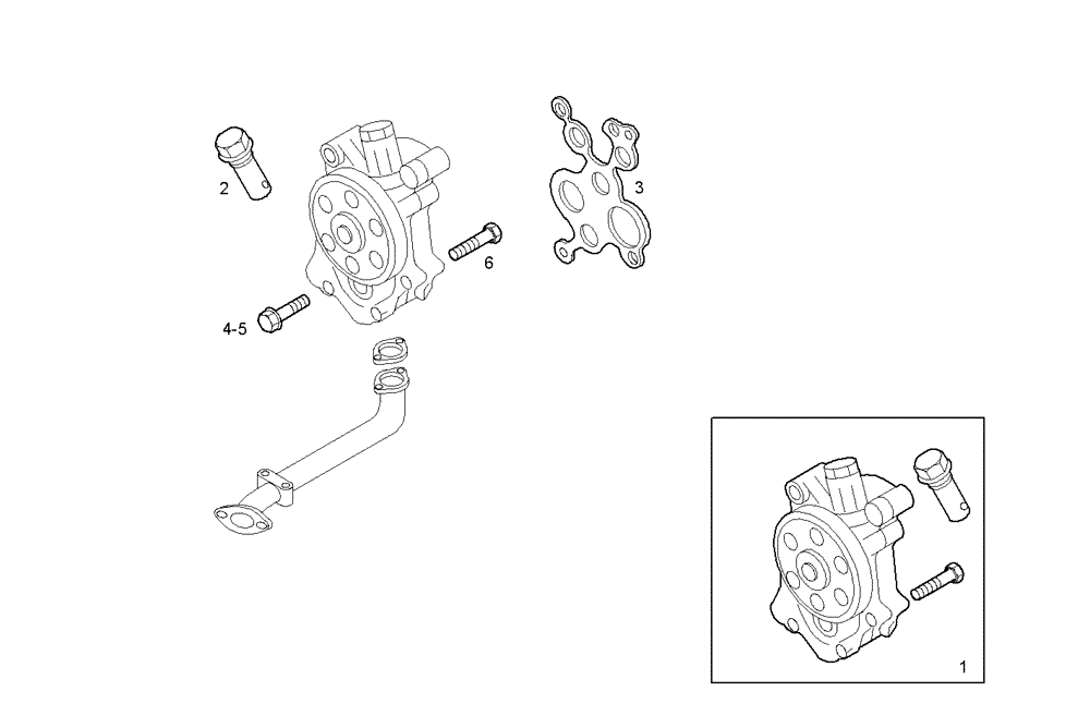 Схема запчастей Case IH F3BE0684Q E902 - (3001.008) - OIL PUMP 