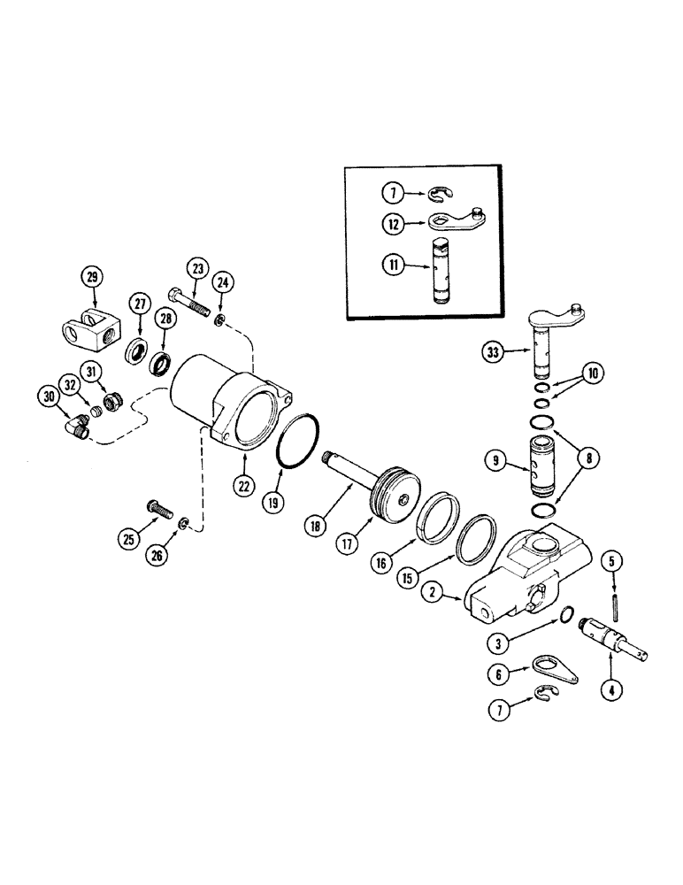 Схема запчастей Case IH 2594 - (9-072) - CLOTH SEAT, AIR/OIL SUSPENSION, CYLINDER ASSEMBLY, P.I.N. 9938101 AND AFTER (09) - CHASSIS/ATTACHMENTS