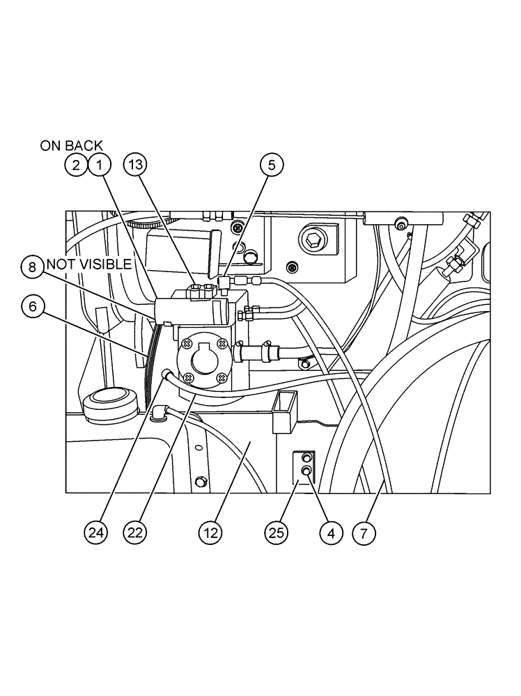 Схема запчастей Case IH SPX4260 - (03-039[01]) - COMPRESSOR ASSEMBLY (01) - ENGINE