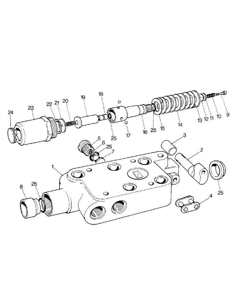 Схема запчастей Case IH 1690 - (K22-1) - REMOTE VALVE ASSEMBLIES (07) - HYDRAULICS