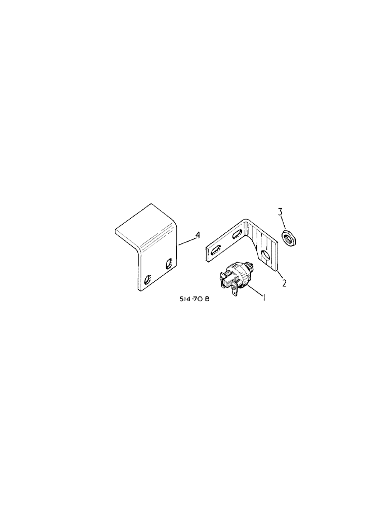 Схема запчастей Case IH 484 - (08-05[A]) - ELECTRICAL, NEUTRAL SAFETY SWITCH, SERIAL NO. 6500 AND BELOW (06) - ELECTRICAL