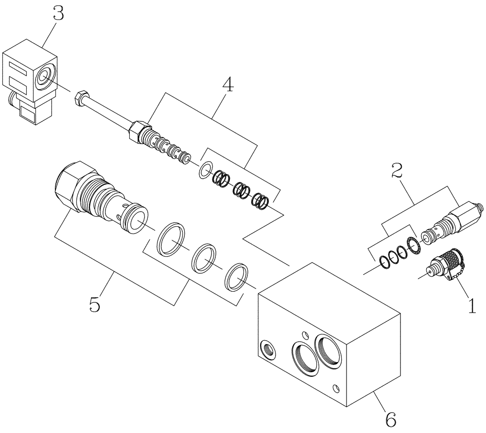 Схема запчастей Case IH 7700 - (B05[12]) - HYDRAULIC VALVE {Oil Cooler} Hydraulic Components & Circuits