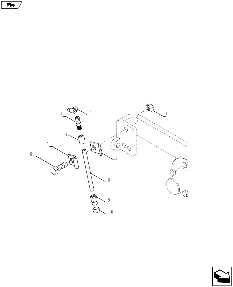 Схема запчастей Case IH 930 - (88.100.05) - INJECTOR NOZZLE KIT (88) - ACCESSORIES