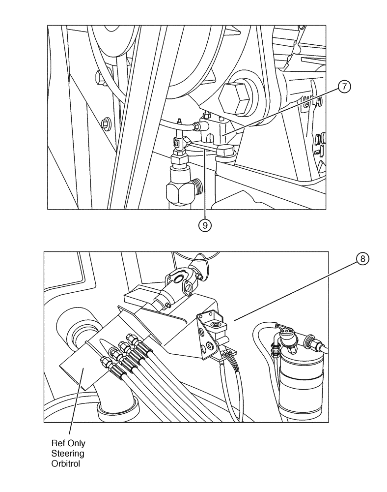 Схема запчастей Case IH FLX4330 - (03-002[01]) - TRANSMISSION GROUP (FLX4300, FLX4330 CAT 3208 AUTO) (03) - TRANSMISSION