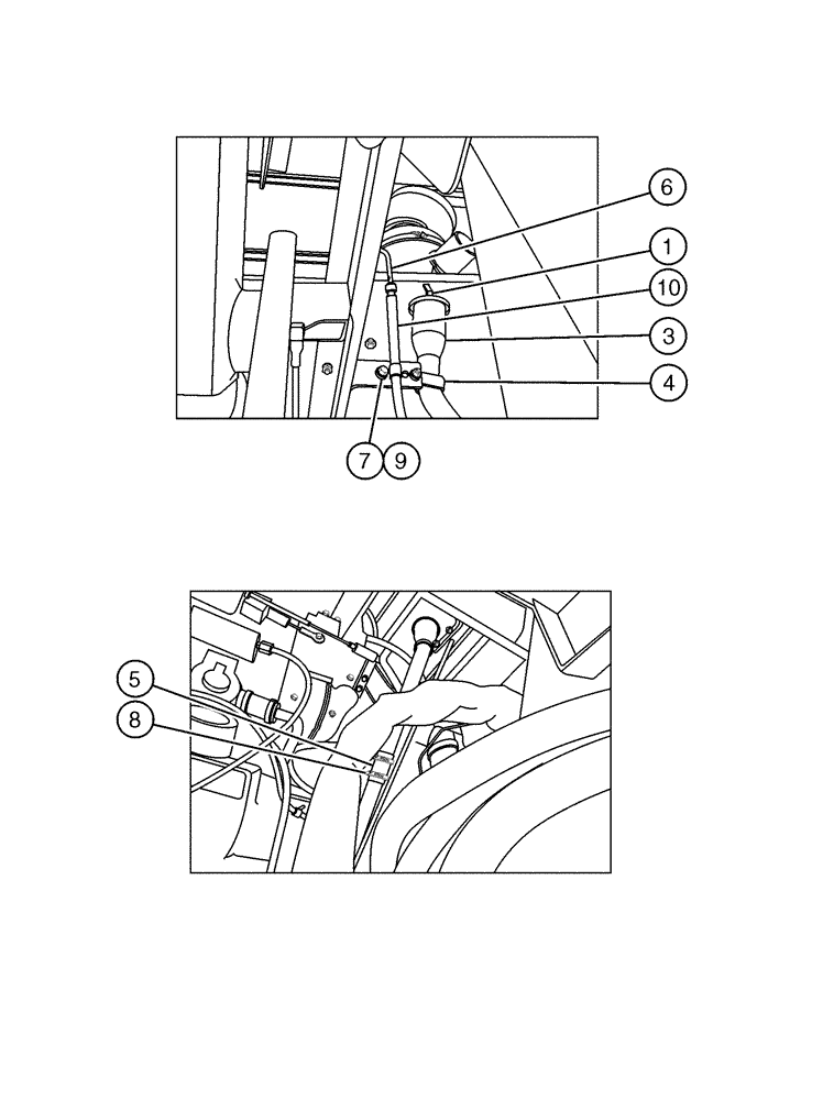 Схема запчастей Case IH SPX4260 - (03-042) - OIL FILTER/DIPSTICK GROUP (01) - ENGINE