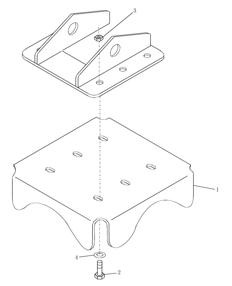 Схема запчастей Case IH 758C - (30) - BIGFOOT PAD KIT, 716525006 - 757C, 758C 