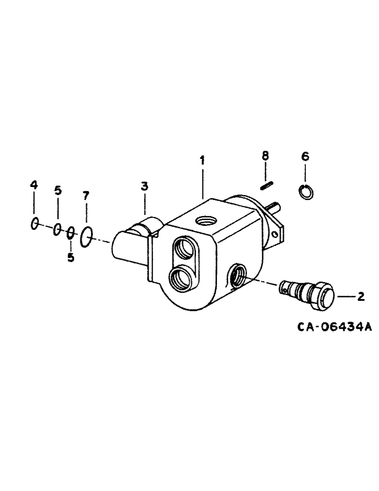 Схема запчастей Case IH 1460 - (10-62) - HYDRAULICS, REEL DRIVE PUMP, ROSS, S/N 22001 THRU 52000 (07) - HYDRAULICS