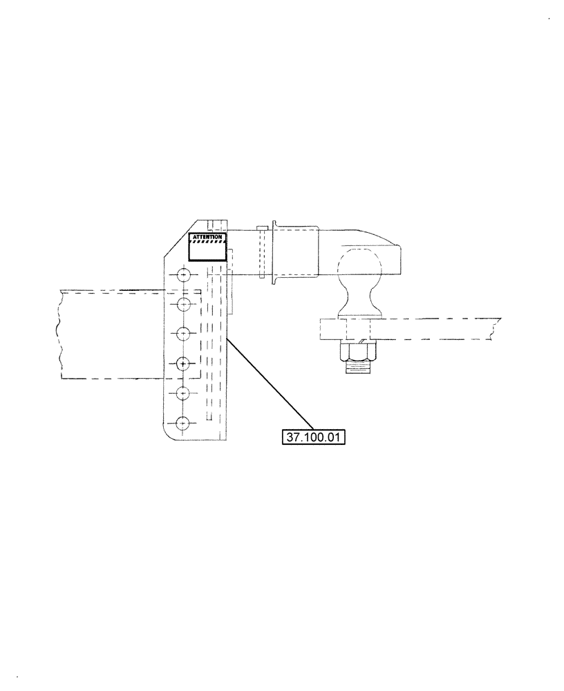 Схема запчастей Case IH SB551 - (00.000.37) - PICTORIAL INDEX, TOWING (00) - GENERAL & PICTORIAL INDEX