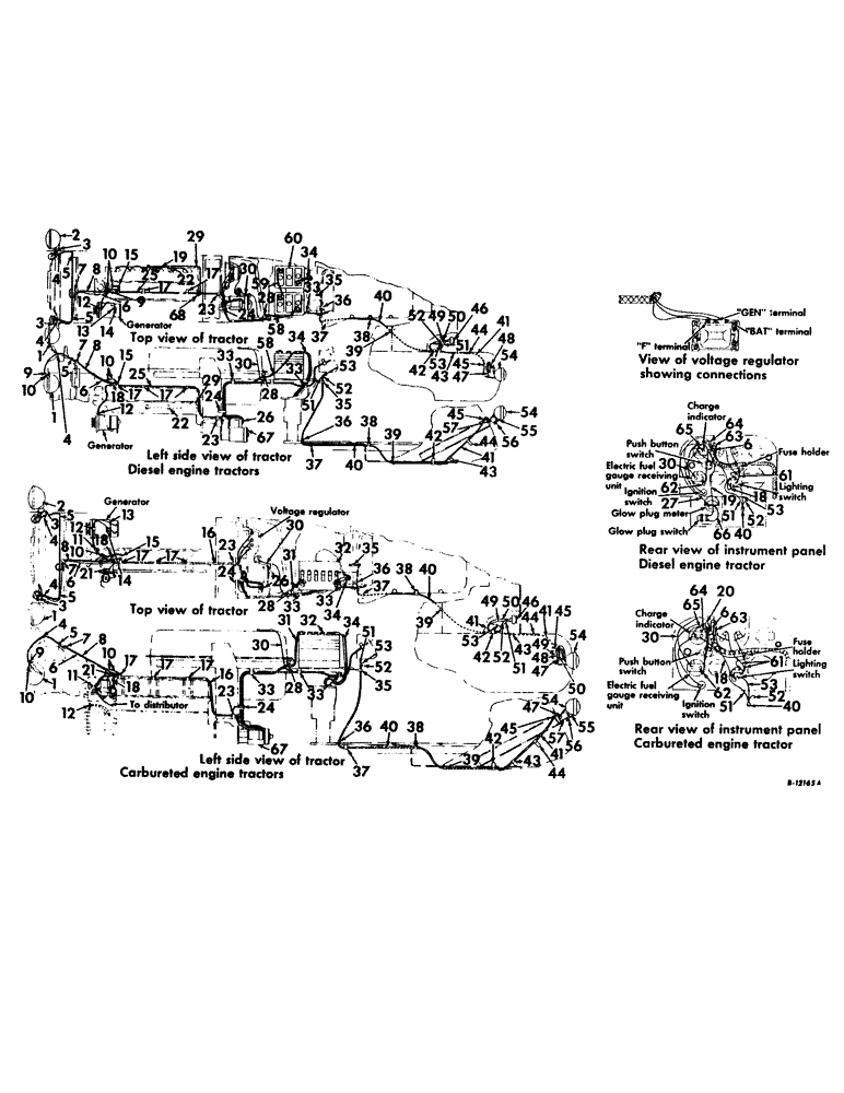 Схема запчастей Case IH 660 - (118) - ELECTRICAL SYSTEM, STARTING AND LIGHTING, INTERNATIONAL 660 SERIES 501 TO 4255 (06) - ELECTRICAL SYSTEMS