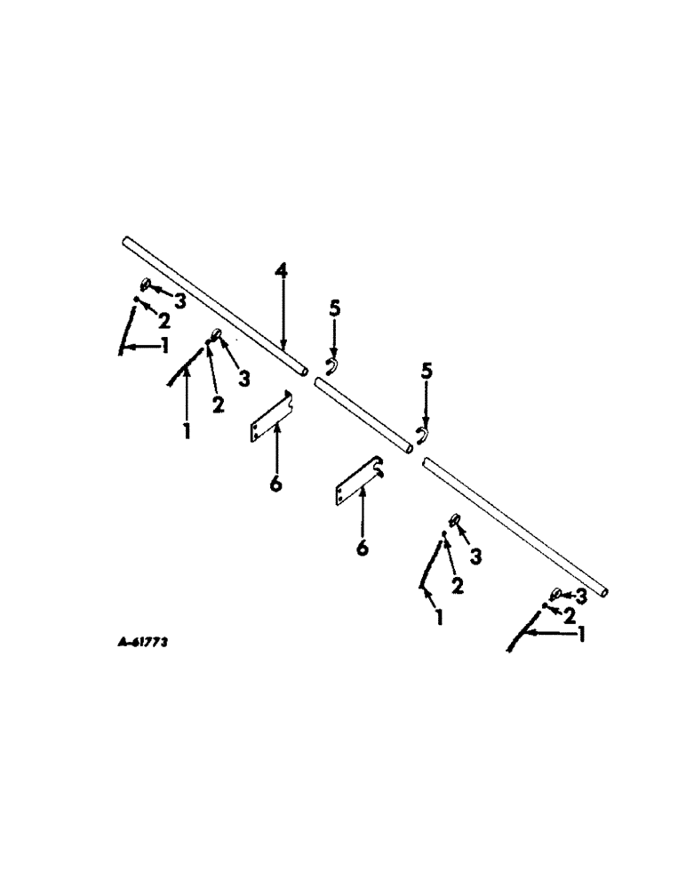 Схема запчастей Case IH 449A - (E-45) - MARKER BOOM, FOR FOUR-ROW 