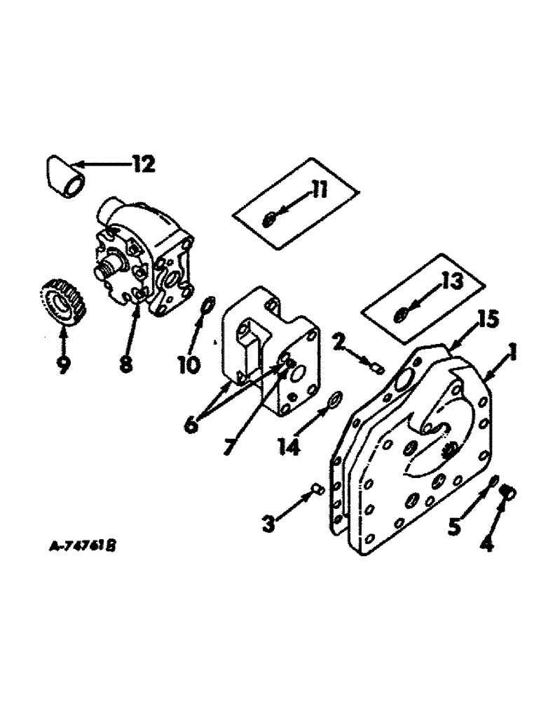 Схема запчастей Case IH 21456 - (10-02) - HYDRAULICS, HYDRAULIC POWER SUPPLY, IN REAR FRAME (07) - HYDRAULICS