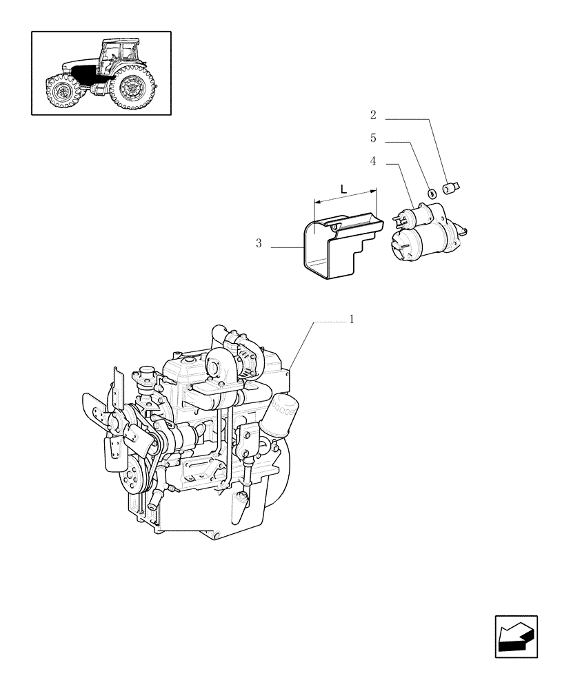 Схема запчастей Case IH JX100U - (0.02.1/02) - (VAR.007/1) NASO - MOTOR CONFORM TO EMISSION RULES (01) - ENGINE