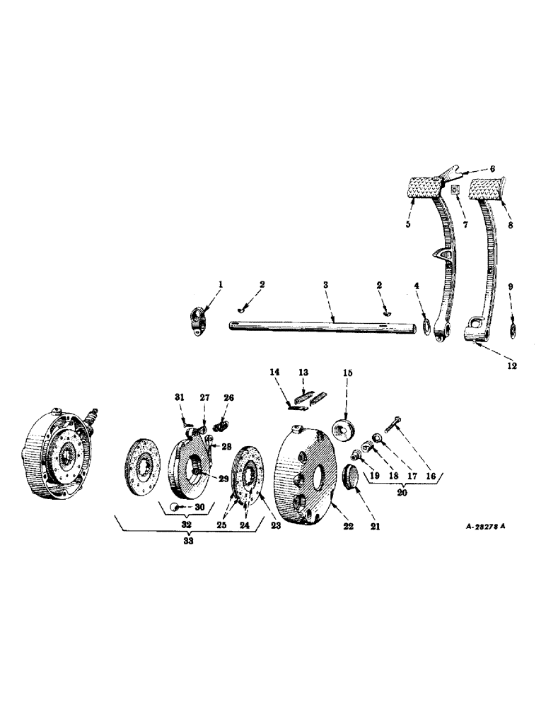 Схема запчастей Case IH SUPER M - (322) - CHASSIS, BRAKES AND CONNECTIONS (12) - CHASSIS