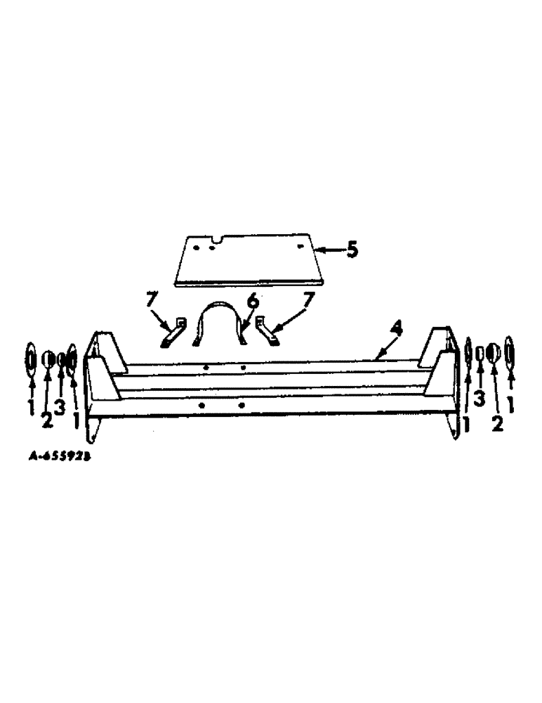 Схема запчастей Case IH 414 - (159) - FAN DRIVE MOUNT (74) - CLEANING