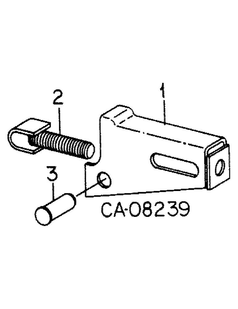 Схема запчастей Case IH 75 - (A-28) - CYLINDER LIFT BRACKET KIT 