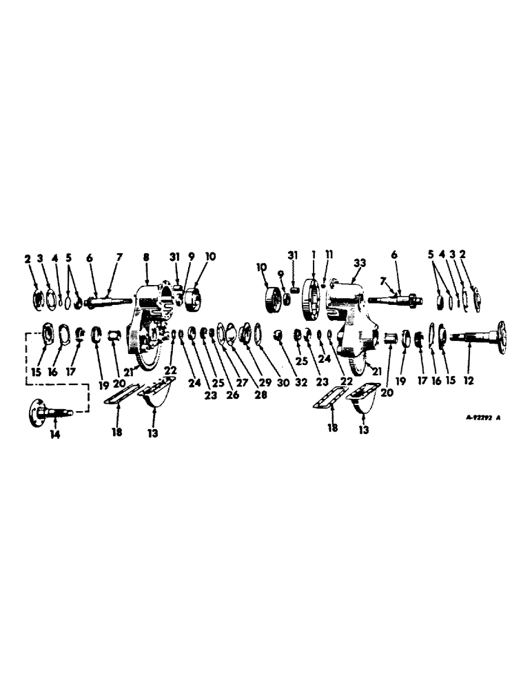 Схема запчастей Case IH 184 - (07-11) - DRIVE TRAIN, FINAL DRIVE (04) - Drive Train