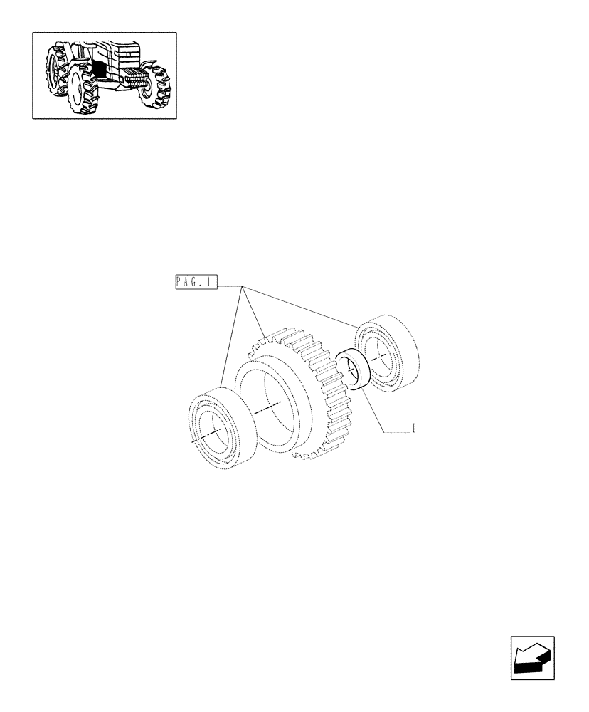 Схема запчастей Case IH MXM190 - (1.32.8/04[02]) - (VAR.481) 150 L/MIN PUMP CCLS W/EDC - PUMPS FOR HYDRAULIC SYSTEM AND LIFT (03) - TRANSMISSION