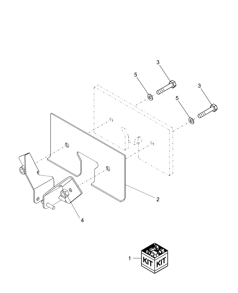 Схема запчастей Case IH AFX8010 - (K.60.B.52[2]) - KIT, SCRAPER BLADES - ELEVATOR CHAIN K - Crop Processing