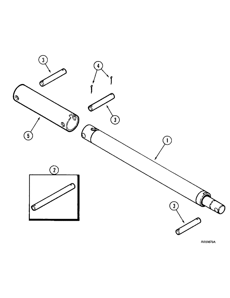 Схема запчастей Case IH 1680 - (8-24) - HEADER LIFT CYLINDER MOUNTING (07) - HYDRAULICS