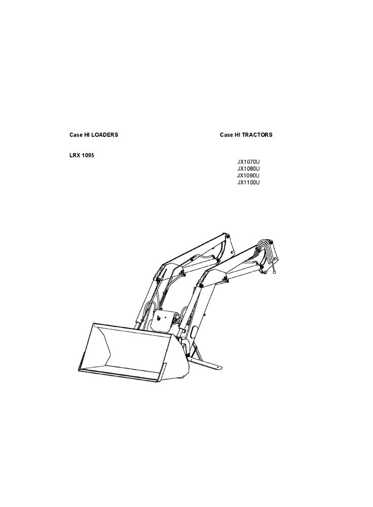 Схема запчастей Case IH JX1100U - (SEC. 19) - ATTACHMENTS (00) - GENERAL