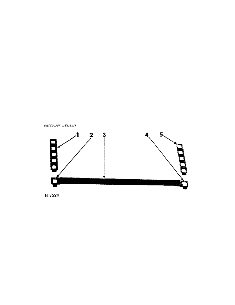 Схема запчастей Case IH 150 - (E-13[A]) - APRON CHAIN 