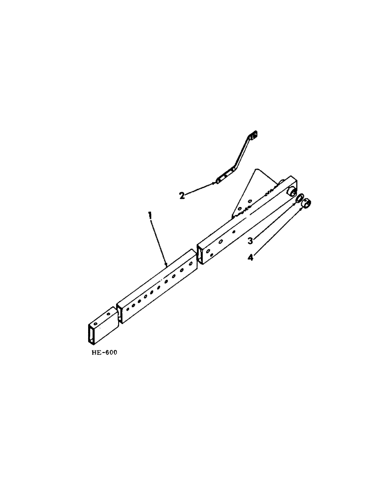 Схема запчастей Case IH 275 - (Q-21) - PLATFORMS, REEL LIFT ARM LEFT HAND Platforms