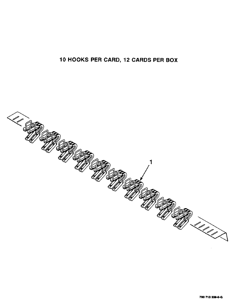 Схема запчастей Case IH RS551 - (9-18) - BELT LACING KIT, TITAN 05, 700713338 BELT LACING KIT COMPLETE Decals & Attachments