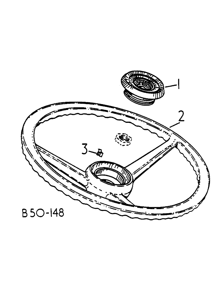 Схема запчастей Case IH 385 - (0A06-2) - STEERING WHEEL (07) - HYDRAULICS