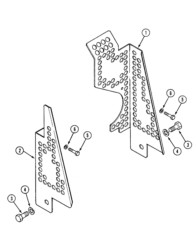 Схема запчастей Case IH 1594 - (9-360) - GUARDS - DRIVE BELTS AND PULLEYS, TRACTORS WITH CAB (09) - CHASSIS/ATTACHMENTS