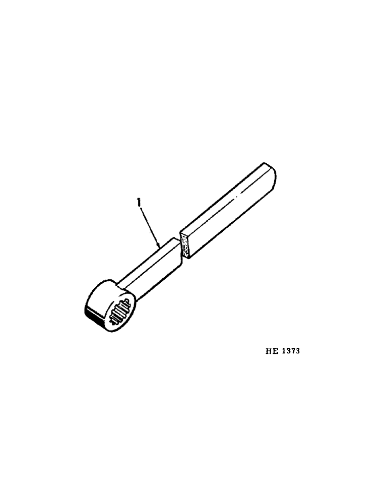 Схема запчастей Case IH 1290 - (39) - CONDITIONER ROCKING WRENCH 