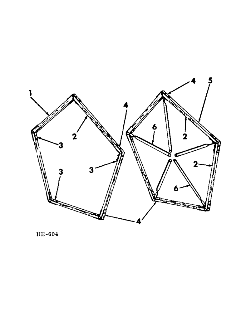 Схема запчастей Case IH 375 - (Q-43) - PLATFORMS, PICK-UP REEL POLYGON Platforms