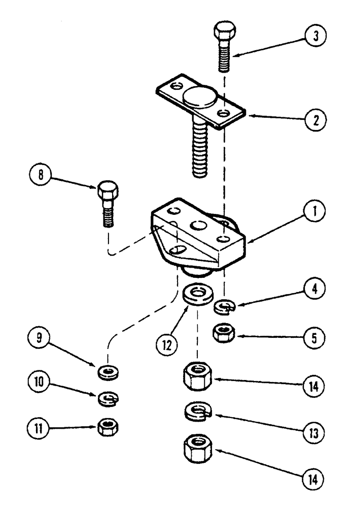 Схема запчастей Case IH 7240 - (4-024) - ELECTRICAL COMPONENT MOUNTING (04) - ELECTRICAL SYSTEMS