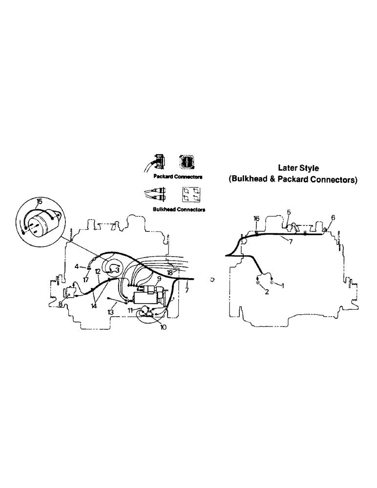 Схема запчастей Case IH ST225 - (02-08) - ENGINE ELECTRICAL, CAT 3406, LATER (06) - ELECTRICAL