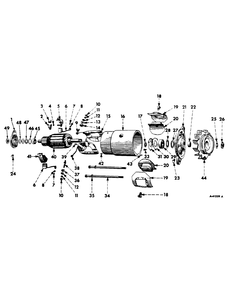 Схема запчастей Case IH 460 - (070) - ELECTRICAL SYSTEM, GENERATOR, DELCO-REMY, HEAVY-DUTY (06) - ELECTRICAL SYSTEMS