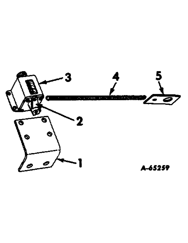 Схема запчастей Case IH 46 - (46) - BALE COUNTER, FOR NO. 46-T BALER 