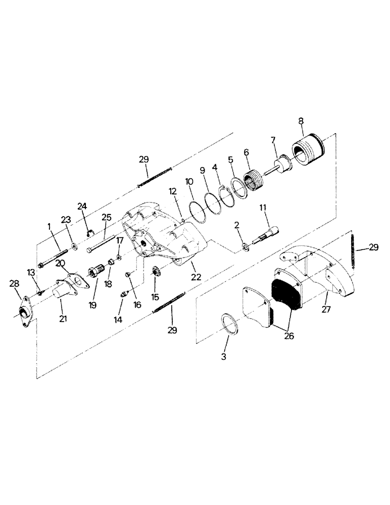 Схема запчастей Case IH ST210 - (05-03) - HYDRAULIC BRAKE ASSEMBLY (5.1) - BRAKES