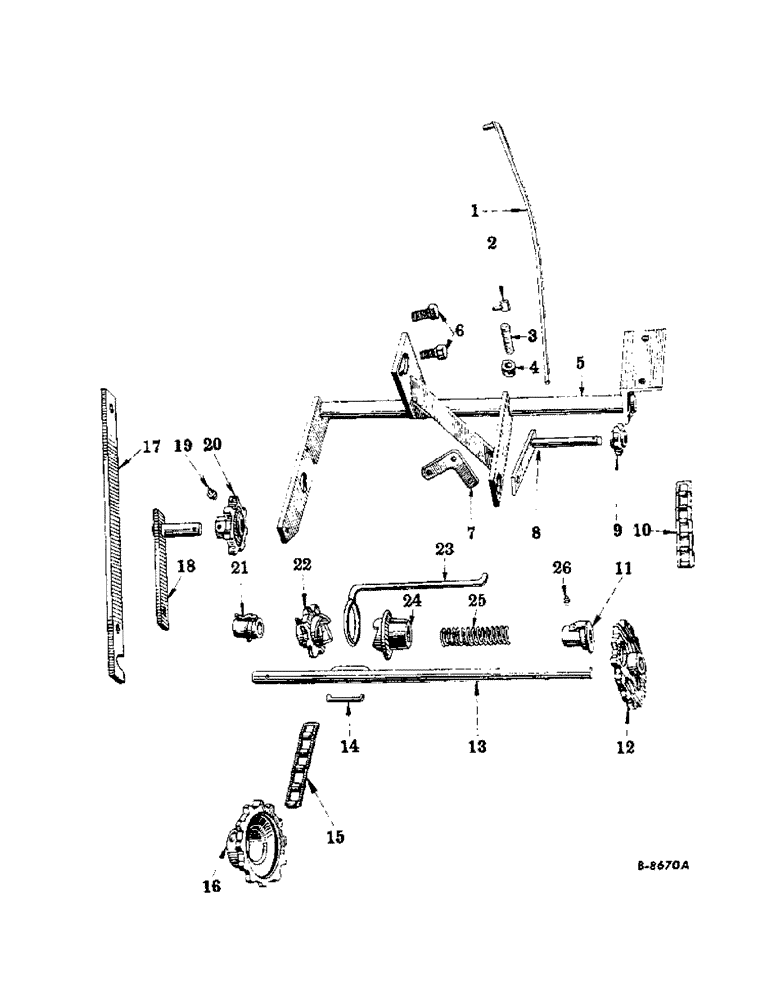 Схема запчастей Case IH 101 - (H-27) - COUNTERSHAFT 