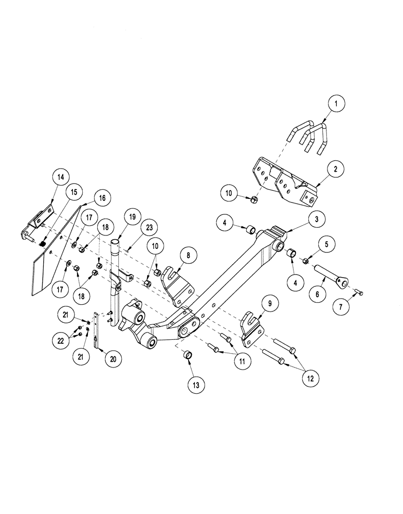 Схема запчастей Case IH SDX30 - (4.010.1) - SEED TUBE, SCRAPER, ARM, AND MOUNT (BSN CBJ0007174 AND BSN CKB0028188) (18) - MISCELLANEOUS