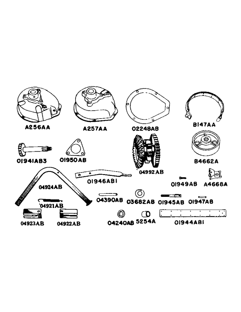 Схема запчастей Case IH DC-SERIES - (068) - INDEPENDENT BRAKE ON DIFFERENTIAL, D, DC, DH, DO, DV (06) - POWER TRAIN