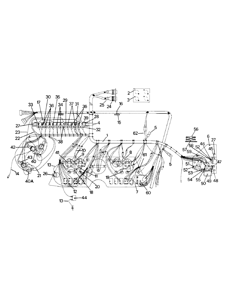 Схема запчастей Case IH ST251 - (02-16) - DASH ELECTRICAL, SECOND BULKHEAD STYLE (06) - ELECTRICAL