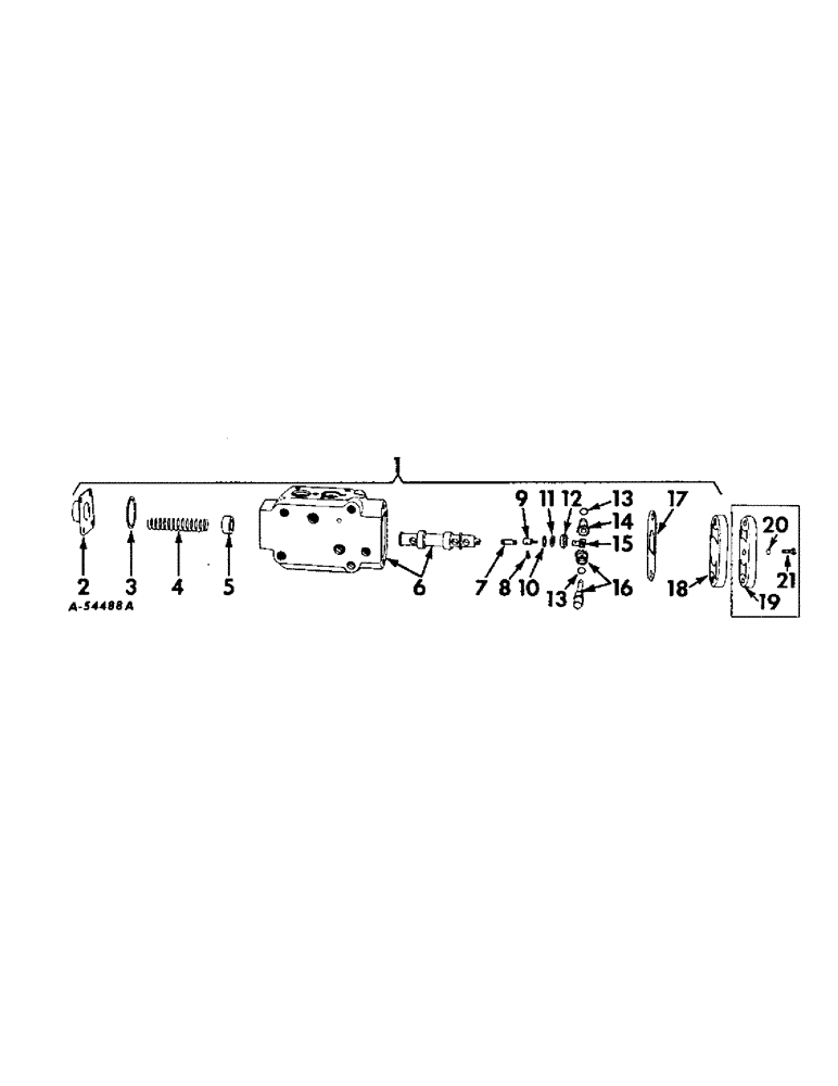 Схема запчастей Case IH 200 - (273) - HYDRAULIC SYSTEM, TEL-A-DEPTH VALVE (07) - HYDRAULIC SYSTEM