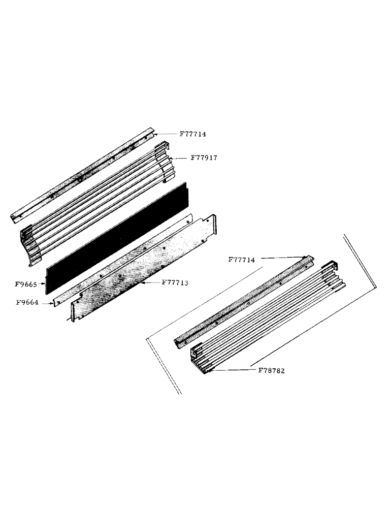 Схема запчастей Case IH 800 - (060) - STONE TRAP ATTACHMENT (60) - PRODUCT FEEDING