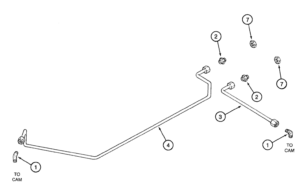 Схема запчастей Case IH CPX420 - (09A-21) - CAM LUBRICATION (13) - PICKING SYSTEM