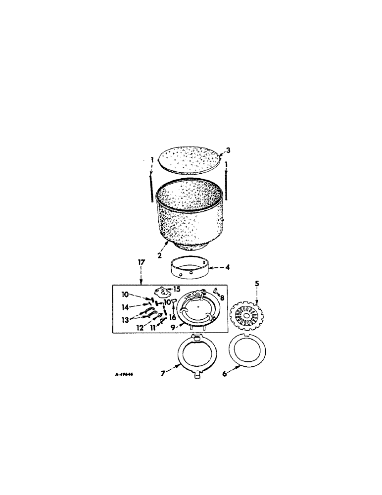 Схема запчастей Case IH 188 - (C-38[A]) - SEED HOPPER, LARGE CAPACITY 