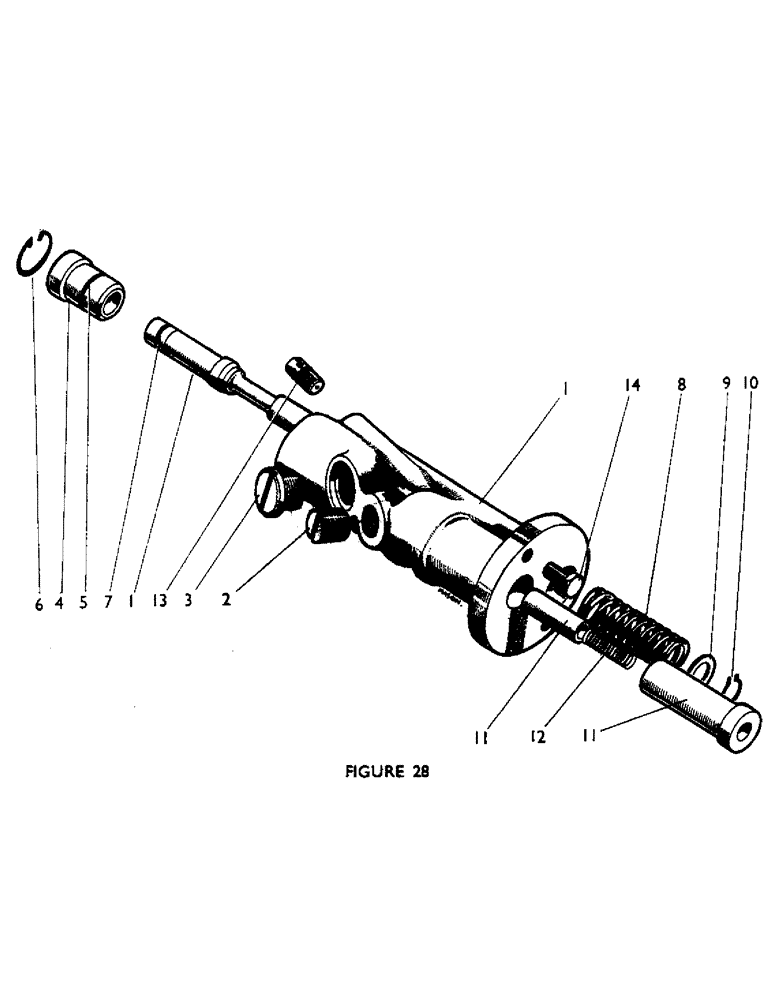 Схема запчастей Case IH 880UF - (43) - DEPTH CONTROL VALVE (07) - HYDRAULIC SYSTEM